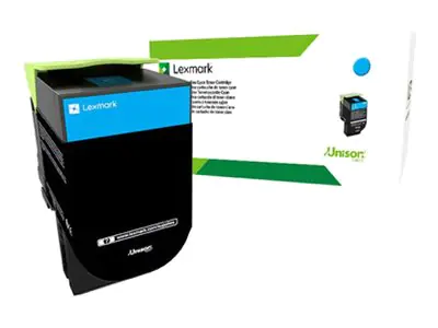 Lexmark 702HCE - Hohe Ergiebigkeit - Cyan - original 70C2HCE