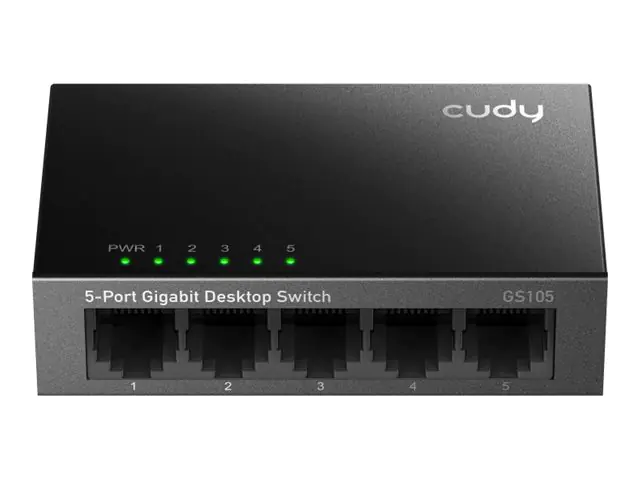 CUDY GS105 - 4.0 - Switch - unmanaged - 5 x 10 /100/1000