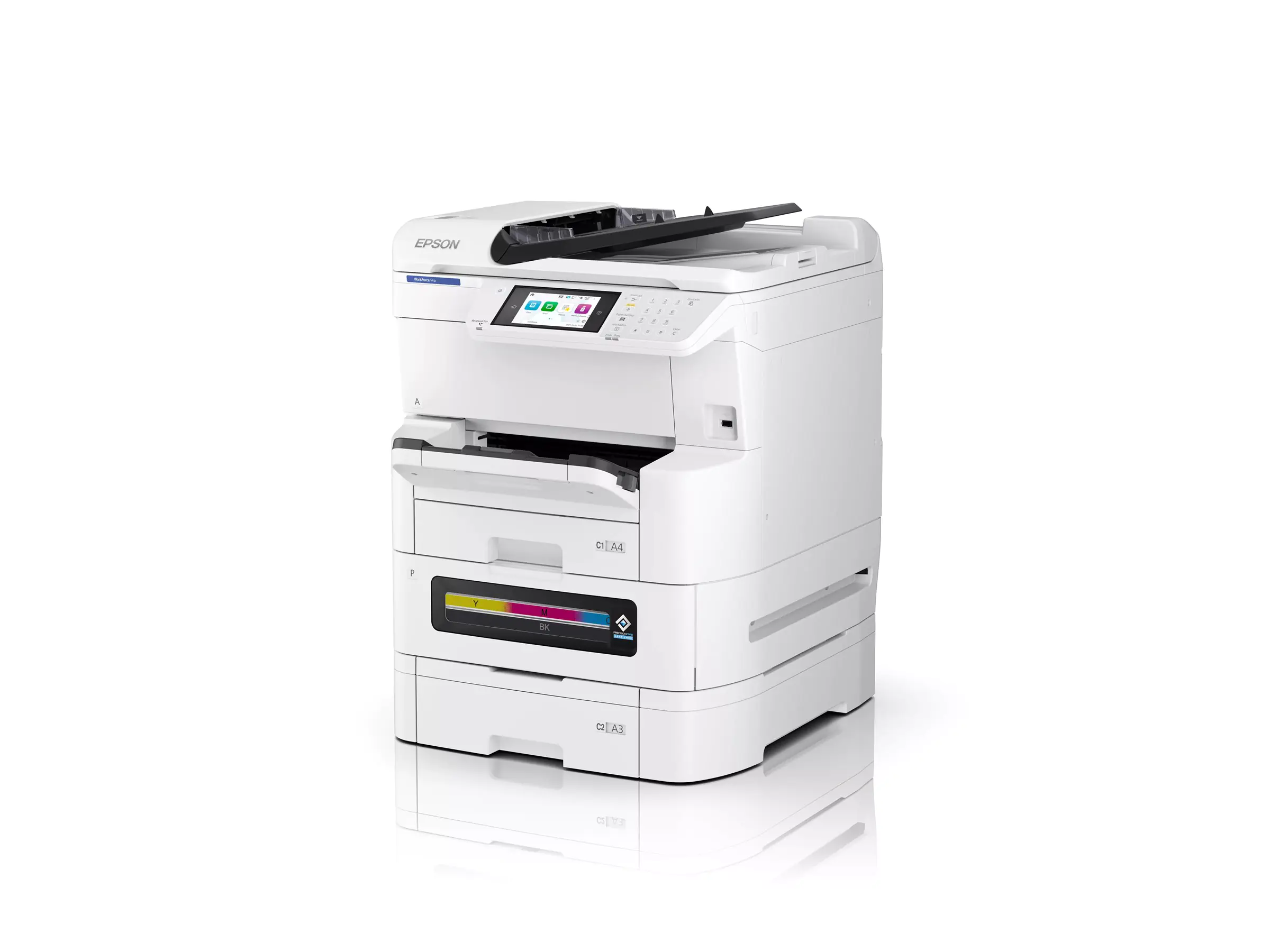 Epson WorkForce Pro EM-C8100RDWF - Multifunktionsdrucker - Farbe - Tintenstrahl - A3