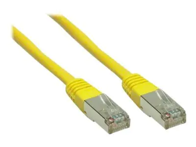 Good Connections - Patch-Kabel - RJ-45 (M) zu RJ-45 (M) - 25 cm - SFTP - CAT 6 - Gelb