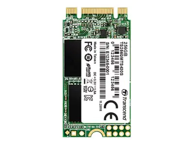 Transcend MTS430S - SSD - 256 GB - intern - M.2 2242 - SATA 6Gb/s - für Intel Next Unit of Computing 12