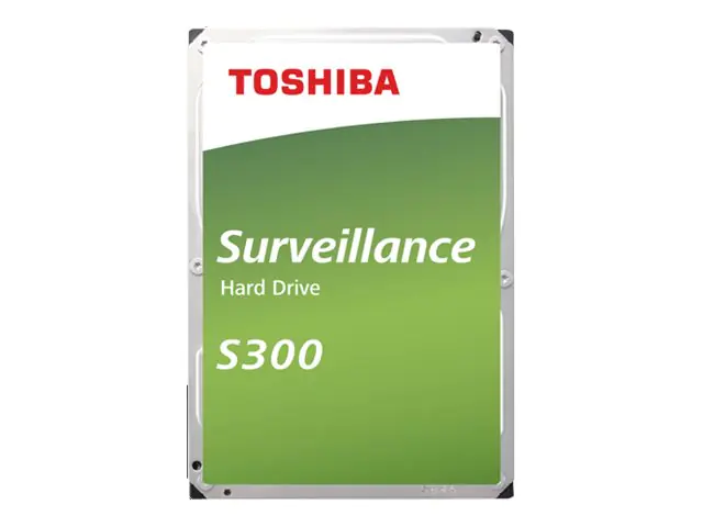 Toshiba S300 Surveillance - Festplatte - 6 TB - intern - 3.5" (8.9 cm) - SATA 6Gb/s - 7200 rpm - Puffer: 256 MB