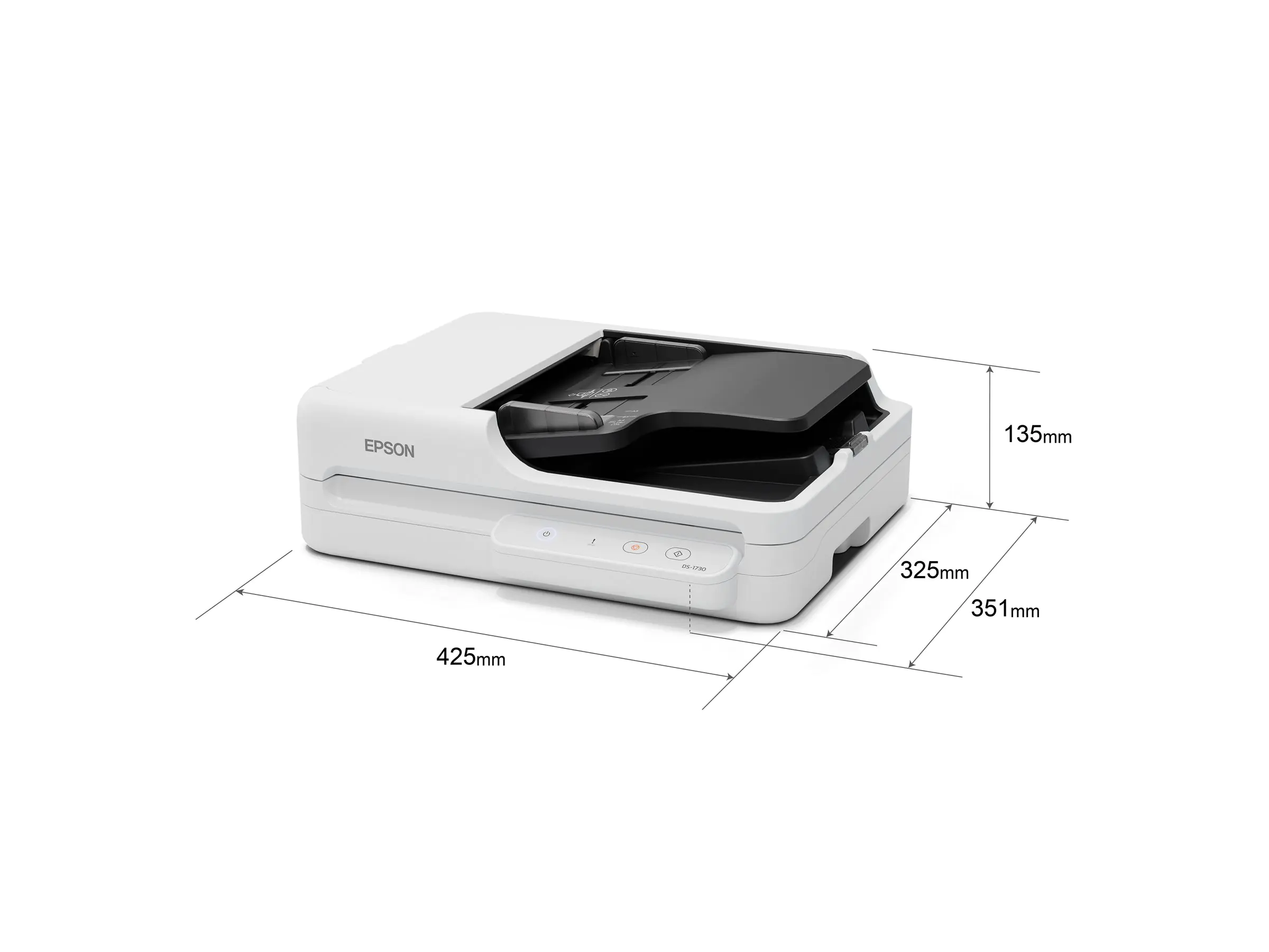 Epson WorkForce DS-1730 - Dokumentenscanner - Duplex - 215.9 x 3048 mm - 1200 dpi x 1200 dpi - b