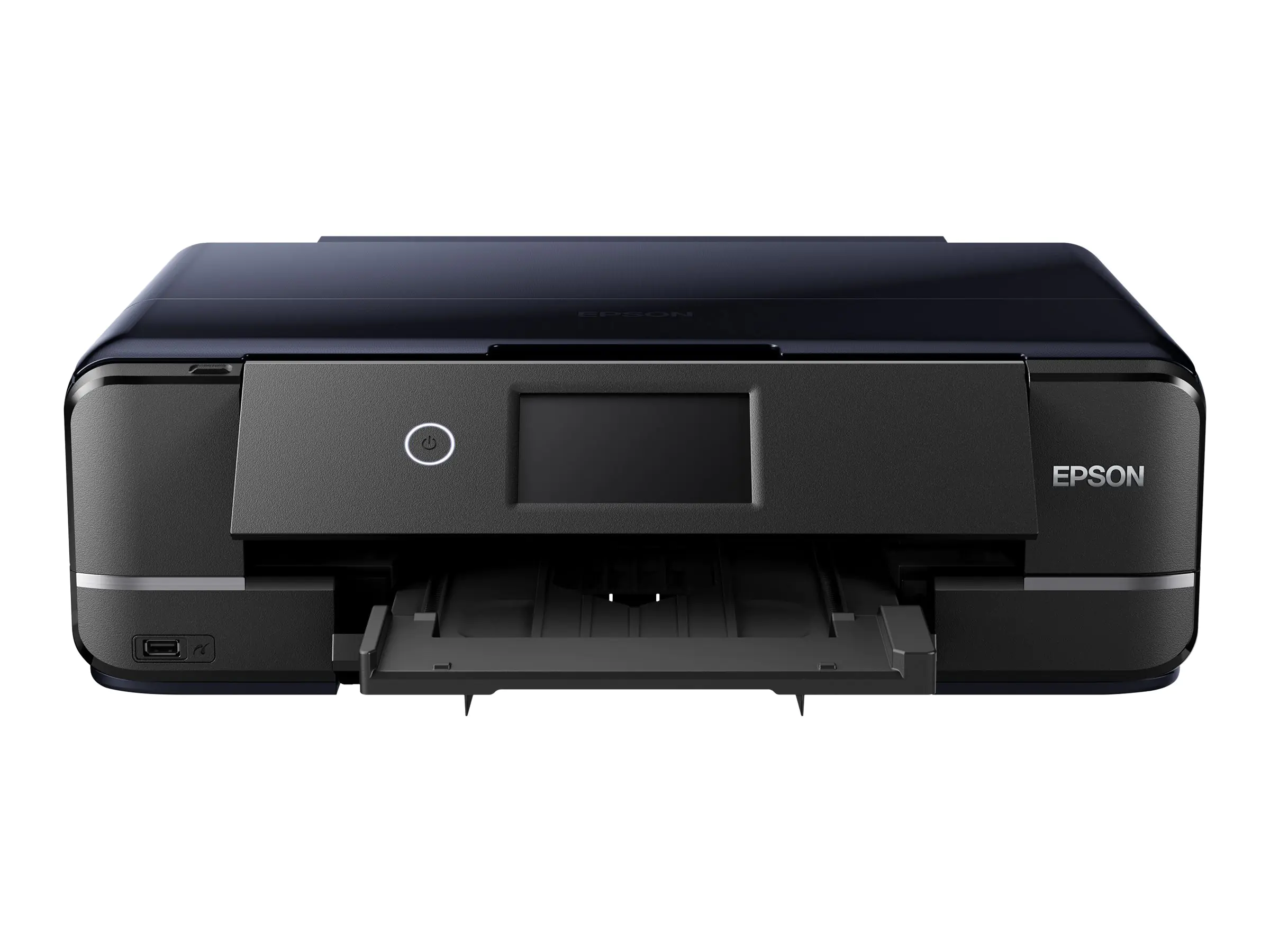 Epson Expression Photo XP-970 Small-in-One - Multifunktionsdrucker - Farbe - Tintenstrahl - A4 (210 x 297 mm) (Original) - A3 (Medien) - bis zu 8.1 Seiten/Min. (Kopieren) - bis zu 8.5 Seiten/Min. (Drucken) - 100 Blatt - USB 2.0, LAN, Wi-Fi(n), USB-Host