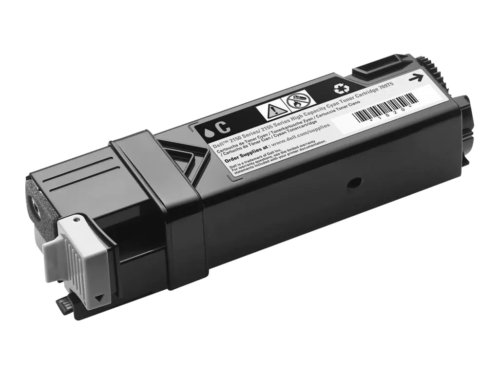 Dell - Mit hoher Kapazität - Cyan - Original - Tonerpatrone - für Dell 2150cdn, 2150cn, 2155cdn, 2155cn