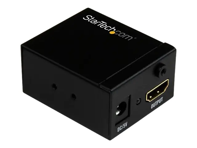 StarTech HDMI Repeater / Signalverstärker - 35m - 1080p - HDMI Signal Verstärker - Erweiterung für Video/Audio - bis zu 35 m