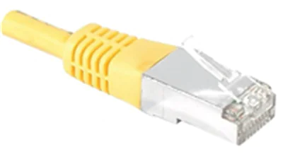 exertis Connect Dexlan RJ-45 Cat6 M/M 1m - 1 m - Cat6 - S/FTP (S-STP) - RJ-45 - RJ-45 - Gelb