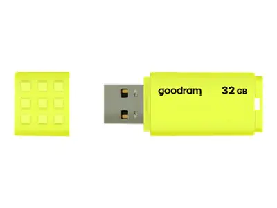 GOODRAM UME2 - USB-Flash-Laufwerk - 32 GB - USB 2.0 - Gelb