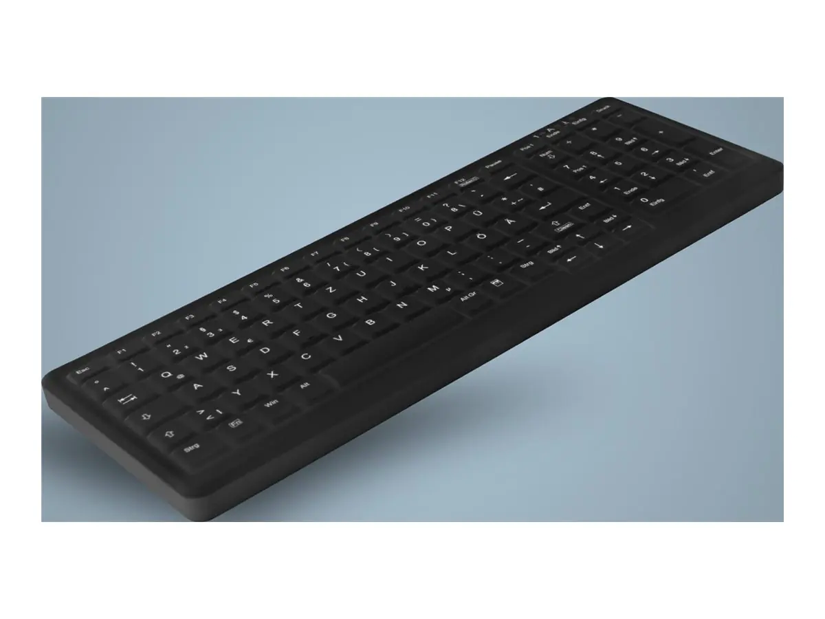 Cherry Active Key MedicalKey AK-C7000 - Tastatur - sanitizable, compact, hygiene, with numpad