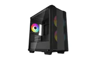 Deepcool CC360 ARGB Micro-Tower ATX PC Case 3x Pre-Installed 120mm Fans Tempered Glass - Tower