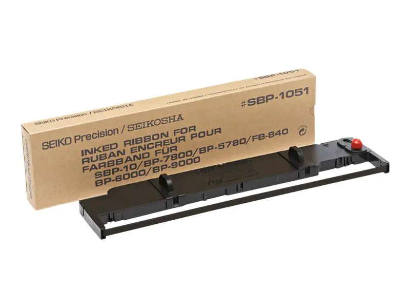 Seiko Precision Farbband SBP-1051 Textilband schwarz 2 Mio Zeichen