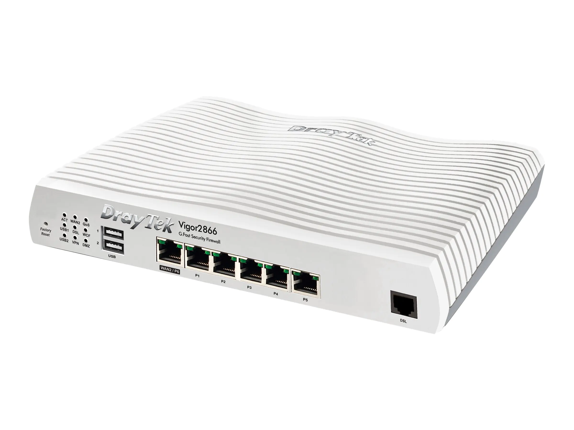 Draytek Vigor 2866 - Router - DSL-Modem 5-Port-Switch V2866-DE-AT-CH