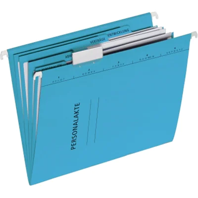 PAGNA Personalmappe 44105-02 DIN A4 34x24,5x0,8cm Karton blau