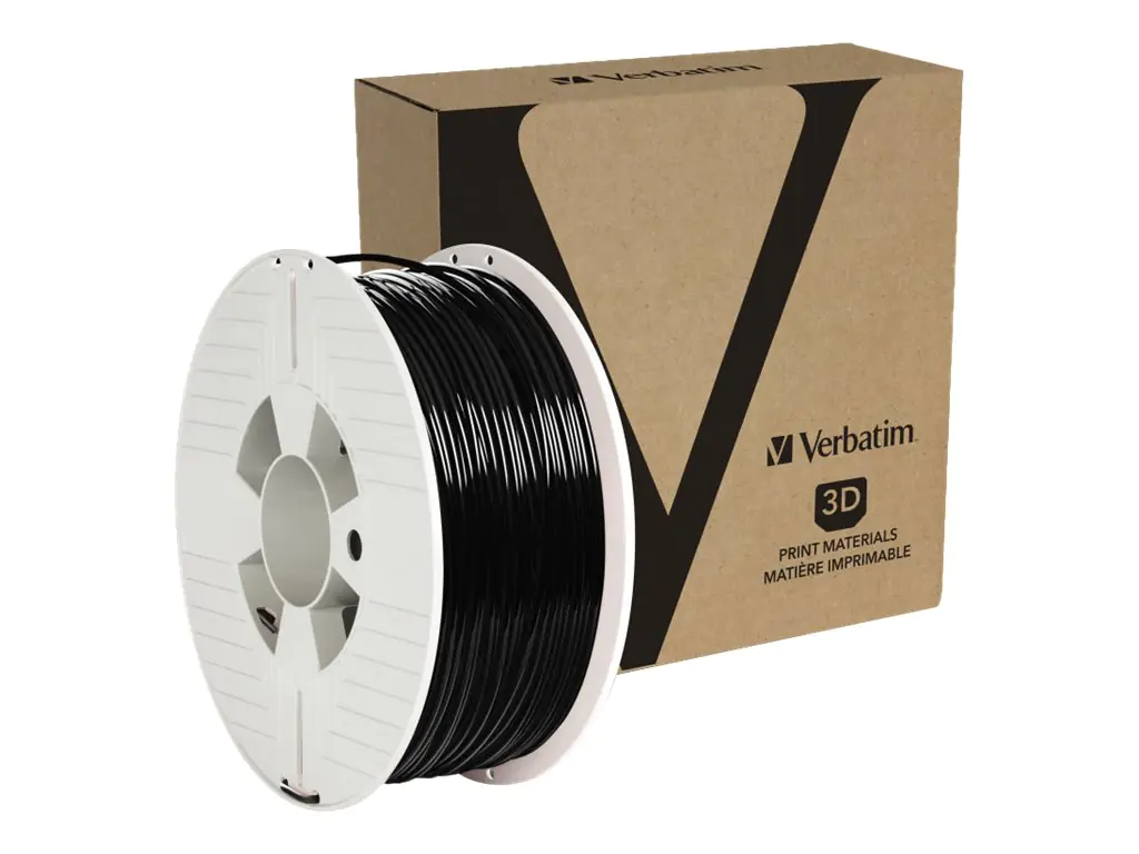 Verbatim Schwarz, RAL 9017 - 1 kg - 149 m - ABS-Filament (3D) 55033