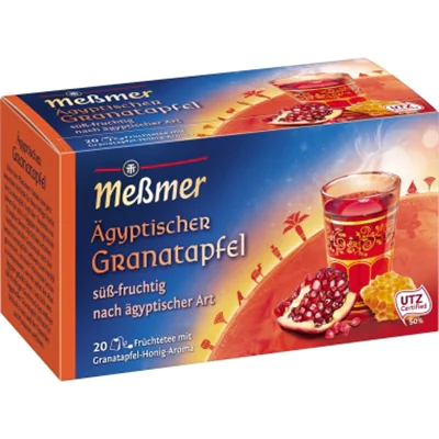 Meßmer Tee Ägyptischer Granatapfel 105686 20 St./Pack.