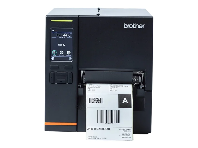 Brother Titan Industrial Printer TJ-4021TN - Etikettendrucker - Thermodirekt / Thermotransfer - Rolle (12 cm) - 203 dpi - bis zu 254 mm/Sek. - LAN, seriell, USB-Host, USB 2.0