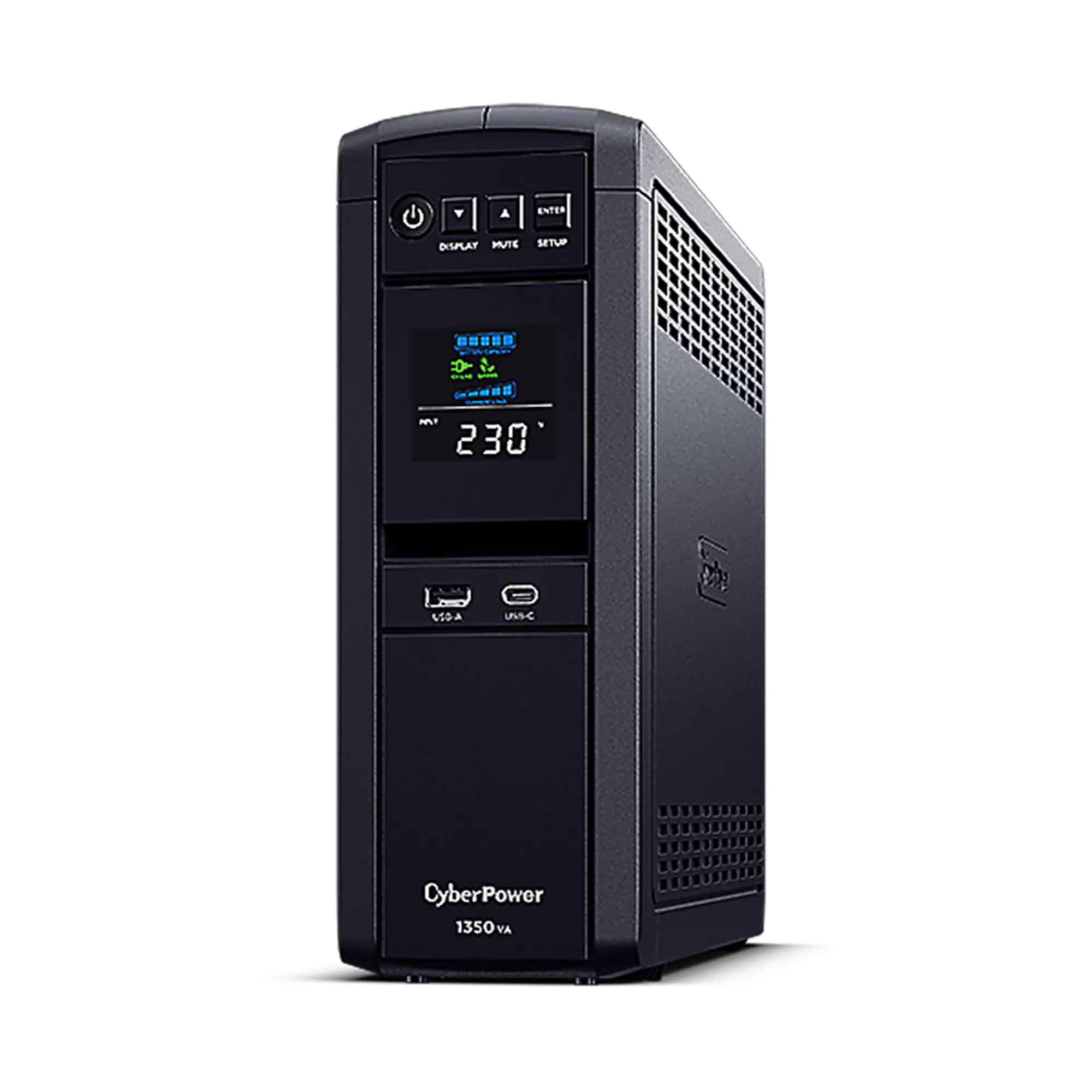 CyberPower Systems CyberPower CP1350EPFCLCD Line-Interaktiv 1350VA 6AC-Ausgänge Tower Schwarz