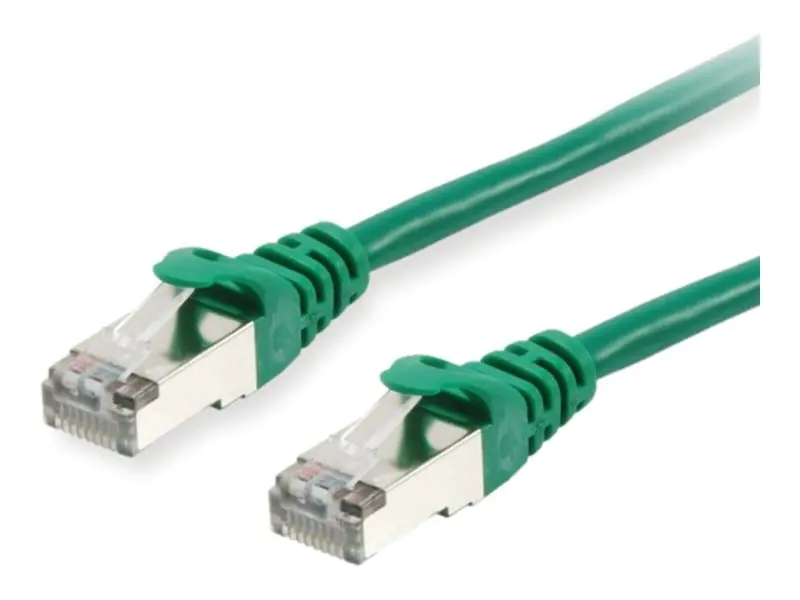 Equip Patchkabel Cat6A S/FTP 2xRJ45 1.50m grün - CAT 6a - FTP