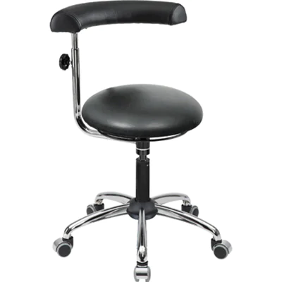 Mey Chair Hocker A20-53-TR- Comfort-KL Rollen Arm sw 09700