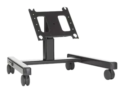 Chief Confidence Large 2' Monitor Mobile Cart - For Displays 42-86" - Black - Wagen - für LCD