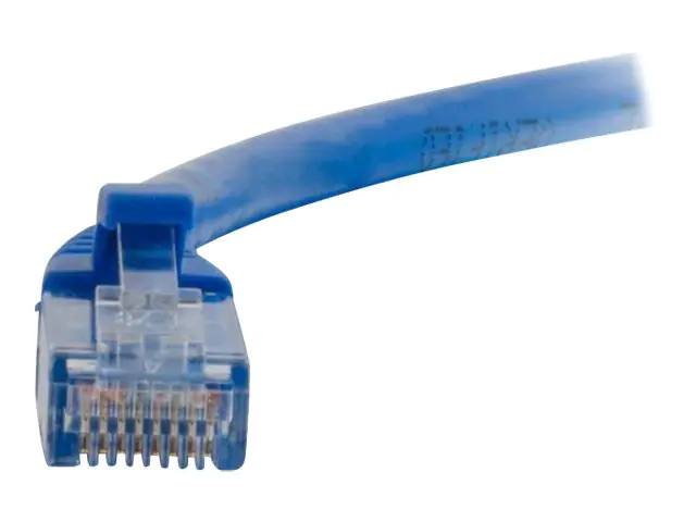 C2G Cat5e Booted Unshielded (UTP) Network Patch Cable - Patch-Kabel - RJ-45 (M) zu RJ-45 (M) - 1.5 m - UTP - CAT 5e - geformt, ohne Haken, verseilt - Blau