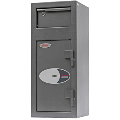 Phoenix Tresor Cashier Day Deposit 24 x 38 x 21 cm (B x H x T) Stahl graphitgrau metallic