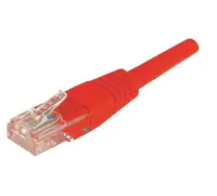 exertis Connect Patchkabel Cat. 6 U/UTP rot 10.0 m - Kabel - Netzwerk