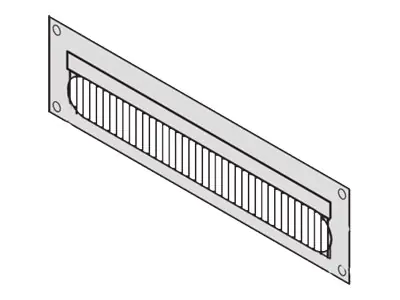 SCHROFF Novastar / Eurorack - Rack Kabelmanagement-Kabelkanal - RAL 7021, Black Gray - 3U - 48.3 cm (19") 27230160