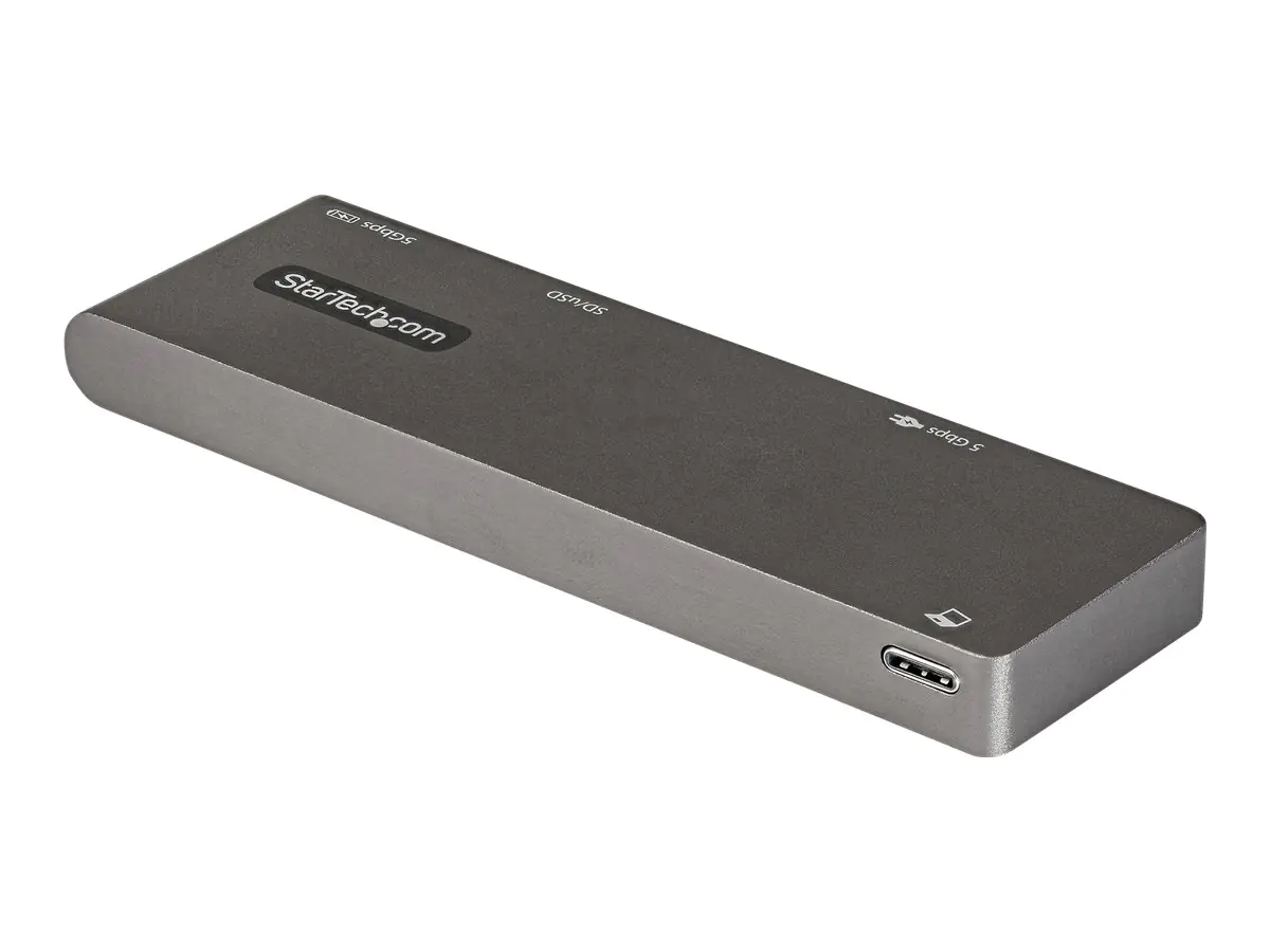 StarTech USB-C Multiport Adapter für MacBook Pro/Air - USB-C auf 4K HDMI, 100W Power Delivery Pass-through, SD/MicroSD, 2 Port USB 3.0 Hub - Portable USB-C Mini Dock (DKT30CMHSDPD) - Dockingstation - USB-C / Thunderbolt 3 - HDMI