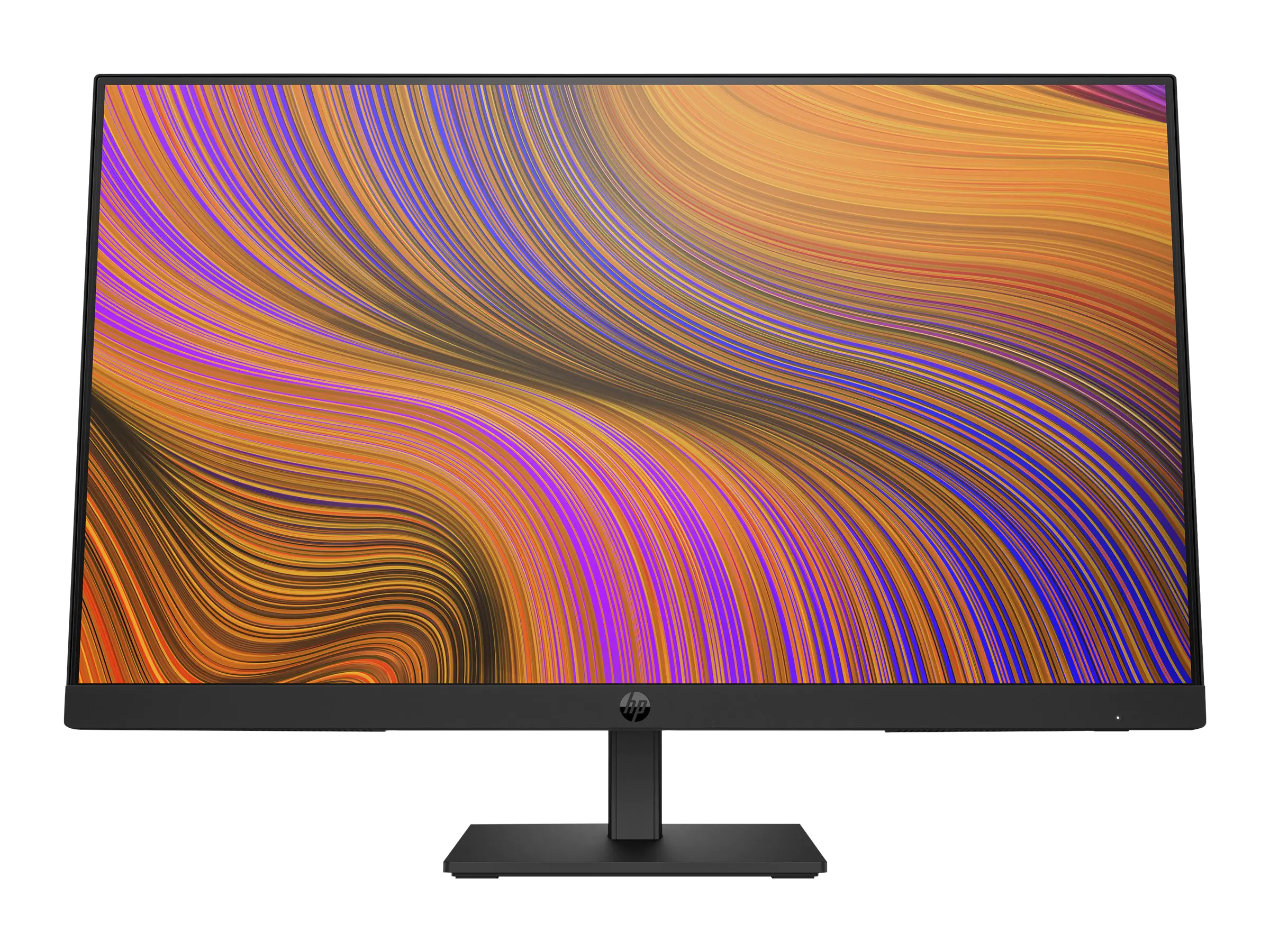 HP P24h G5 - LED-Monitor - 60.5 cm (23.8") - 1920 x 1080 Full HD (1080p) @ 75 Hz - IPS - 250 cd/m² - 1000:1 - 5 ms - HDMI, VGA, DisplayPort - Lautsprecher - Schwarz