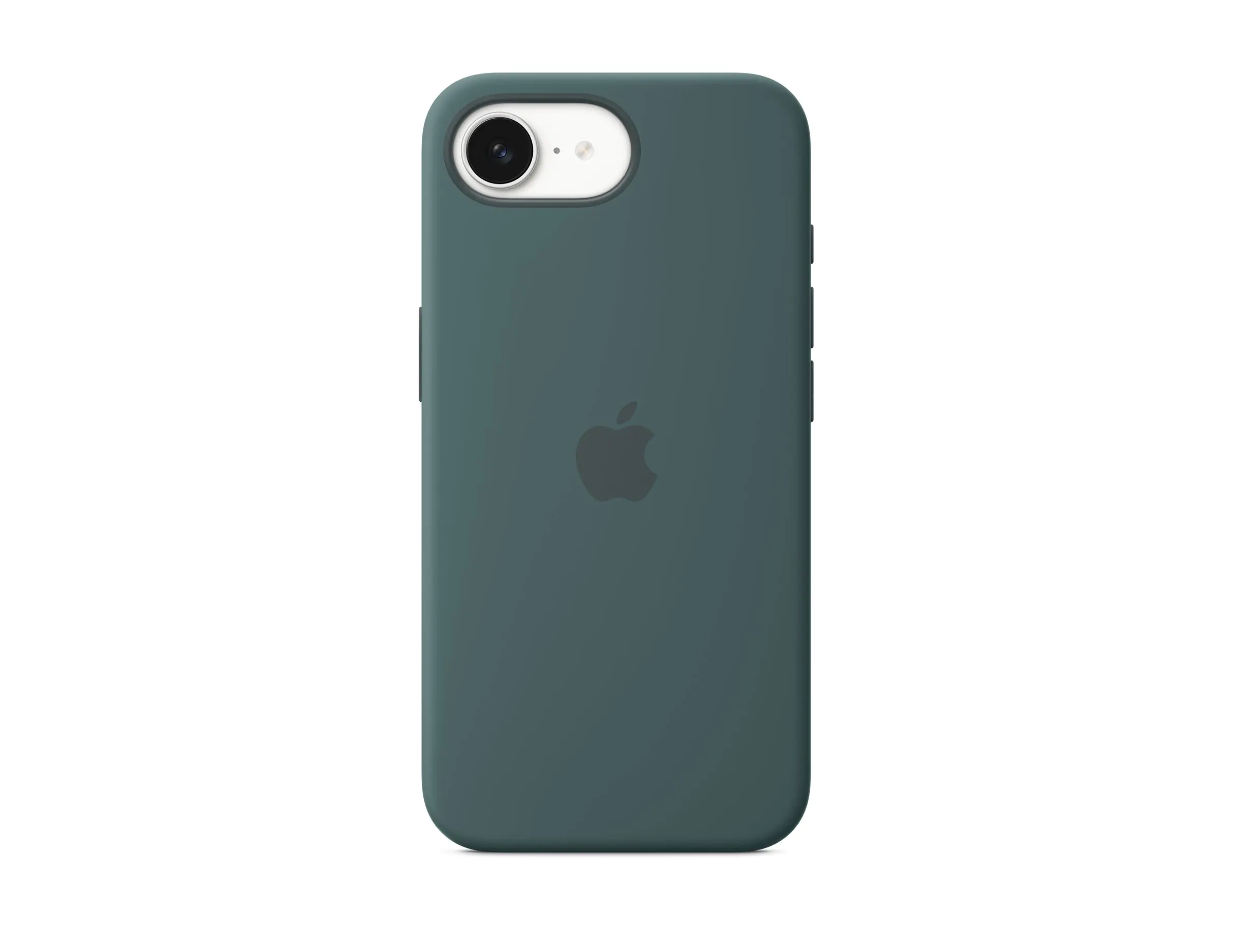 Apple - Hintere Abdeckung für Mobiltelefon - Silikon - Lake Green - für iPhone 16e