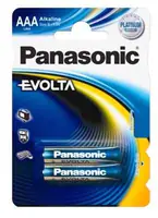 Panasonic Evolta AAA - Einwegbatterie - Alkali - 1,5 V - 2 Stück(e) - Blau - AAA