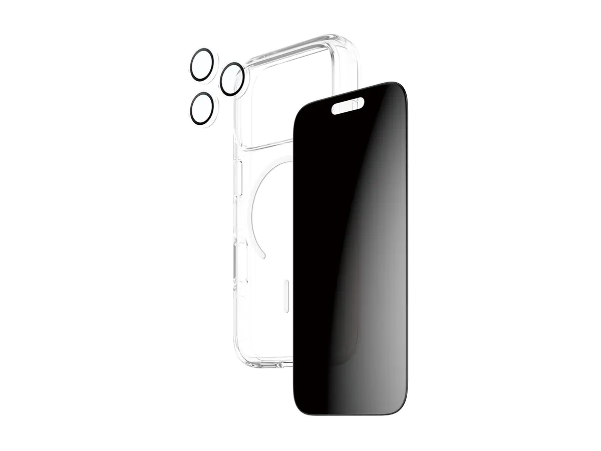 PanzerGlass CARE by PanzerGlass - 3-in-1 Schutz Datenschutz Paket - hintere Abdeckung für