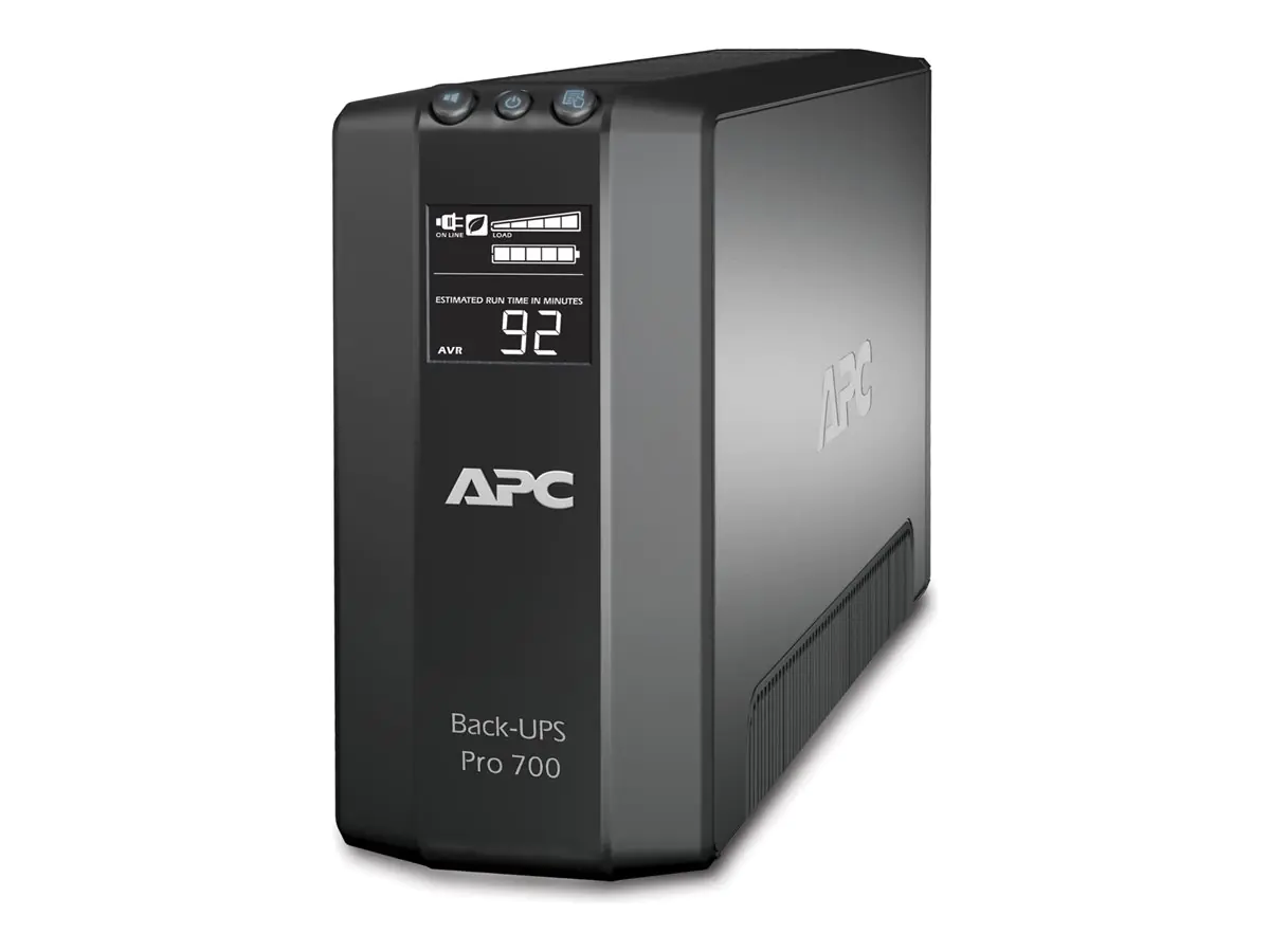 APC Back-UPS RS LCD 700 Master Control - USV - Wechselstrom 120 V - 420 Watt - 700 VA - USB - Ausgangsanschlüsse: 6 - Schwarz - für P/N: AR106SH4, AR106SH6, AR109SH4, AR109SH6, AR112SH4, AR112SH6, SCL500RM1UNC