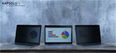 KAPSOLO KAP10477 - Notebook - Rahmenloser Display-Privatsphärenfilter - Transparent - Privat