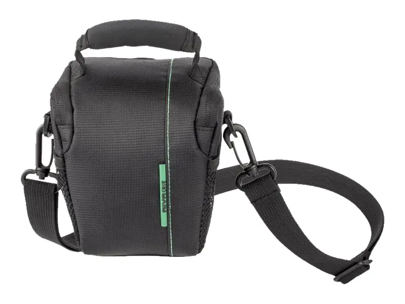 rivacase 7412, Schultertasche, Jede Marke, Pentax K-3 Kit/Nikon 1 AW1, Schwarz 6901801074129