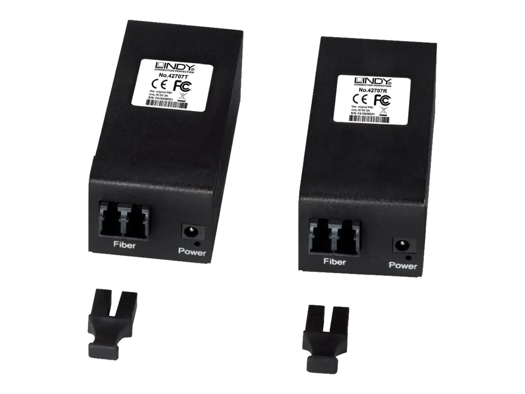 Lindy USB 3.1 Gen1 Fibre Optic Extender (Transmitter and Receiver units) - USB-Erweiterung - USB 3.0, USB 3.1 - bis zu 400 m