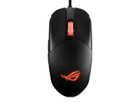 ASUS ROG Strix Impact III - Maus - rechts- und linkshändig - optisch - 6 Tasten - kabelgebunden - USB 2.0 - Schwarz