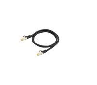 PYTHON Series RJ45 Patchkabel mit Cat. 7 Rohkabel - Rastnasenschutz (RNS) und Nylongeflecht - S/FTP