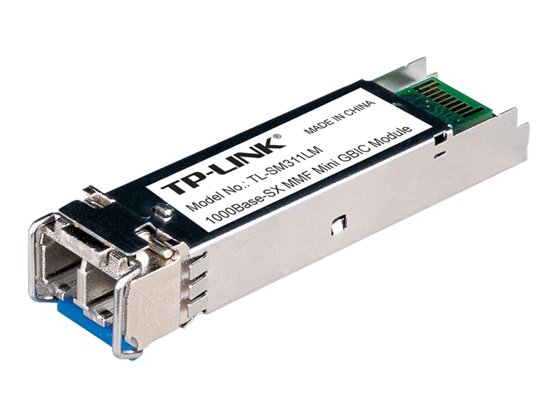 TP-Link TL-SM311LM - SFP (Mini-GBIC)-Transceiver-Modul - 1GbE - 1000Base-SX - LC Multi-Mode - bis zu 550 m - 850 nm - für P/N: TL-SG3452XP V1