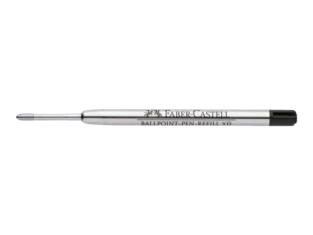 FABER-CASTELL Nachfüllpatrone - Schwarz - extrabreit (Packung mit 10) 148747