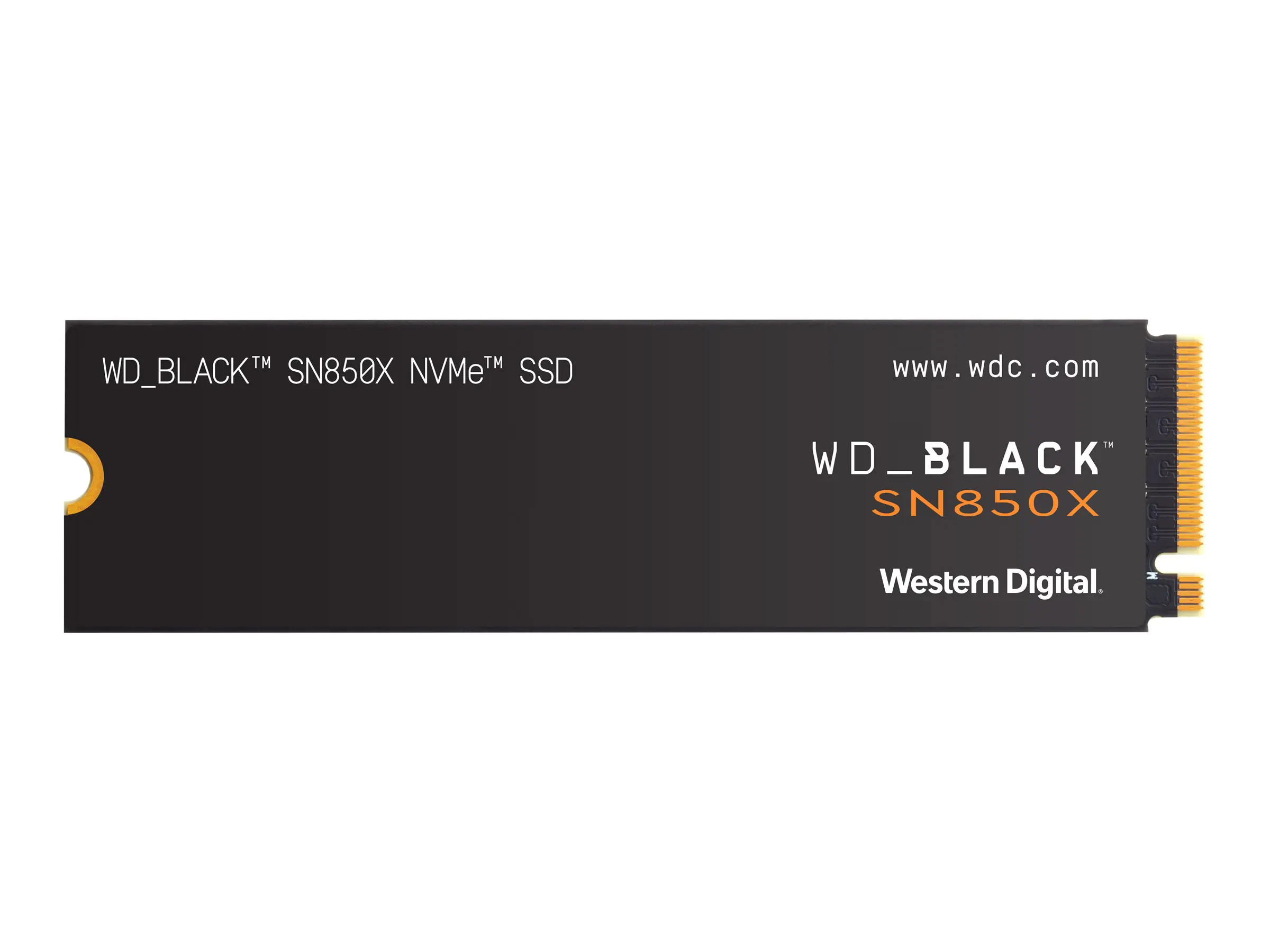 WD_BLACK SN850X NVMe SSD WDBB9G0010BNC - SSD - 1 TB - intern - M.2 2280 - PCIe 4.0 (NVMe) - Schwarz