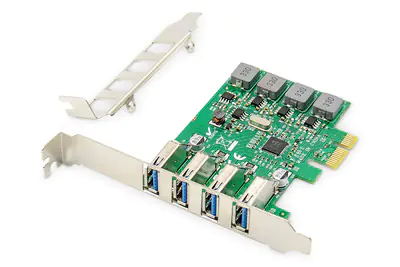 Digitus DS-30226 - USB-Adapter - PCIe Low-Profile - USB 3.0 x 4