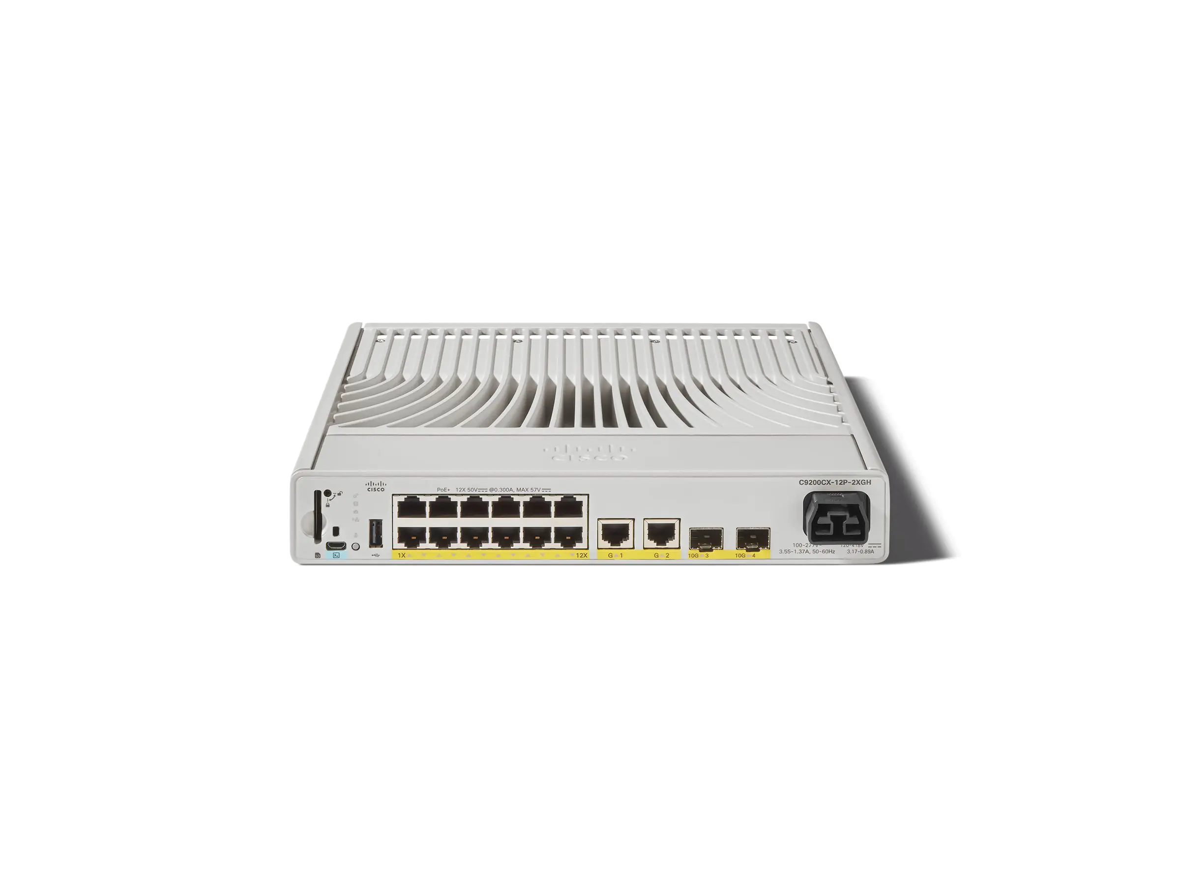 Cisco Catalyst 9200CX - Network Advantage - Switch - kompakt - L3 - managed - 12 x 10/100/1000