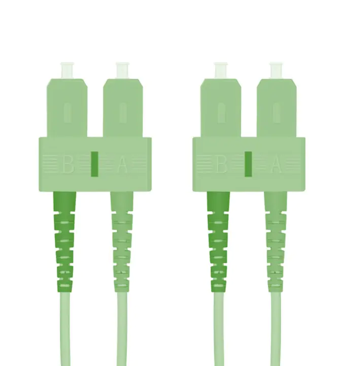 Bayko LWL Patchkabel SC/SC Duplex 50/125µm OM5 lindgrün 1,0m