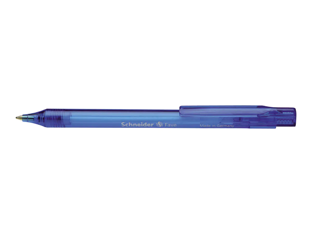 Schneider Schreibgeräte Schneider Fave - Kugelschreiber - Blau - Mittel 130403