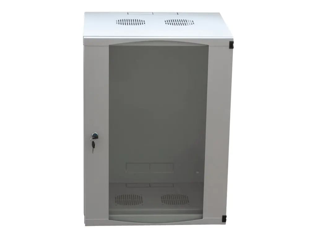LogiLink - Gehäuse - geeignet für Wandmontage - Hellgrau, RAL 7035 - 6U - 48.3 cm (19")