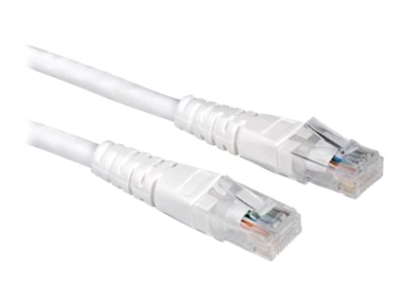 VALUE - Patch-Kabel - RJ-45 (M) zu RJ-45 (M) - 7 m - UTP - CAT 6 - geformt - weiß