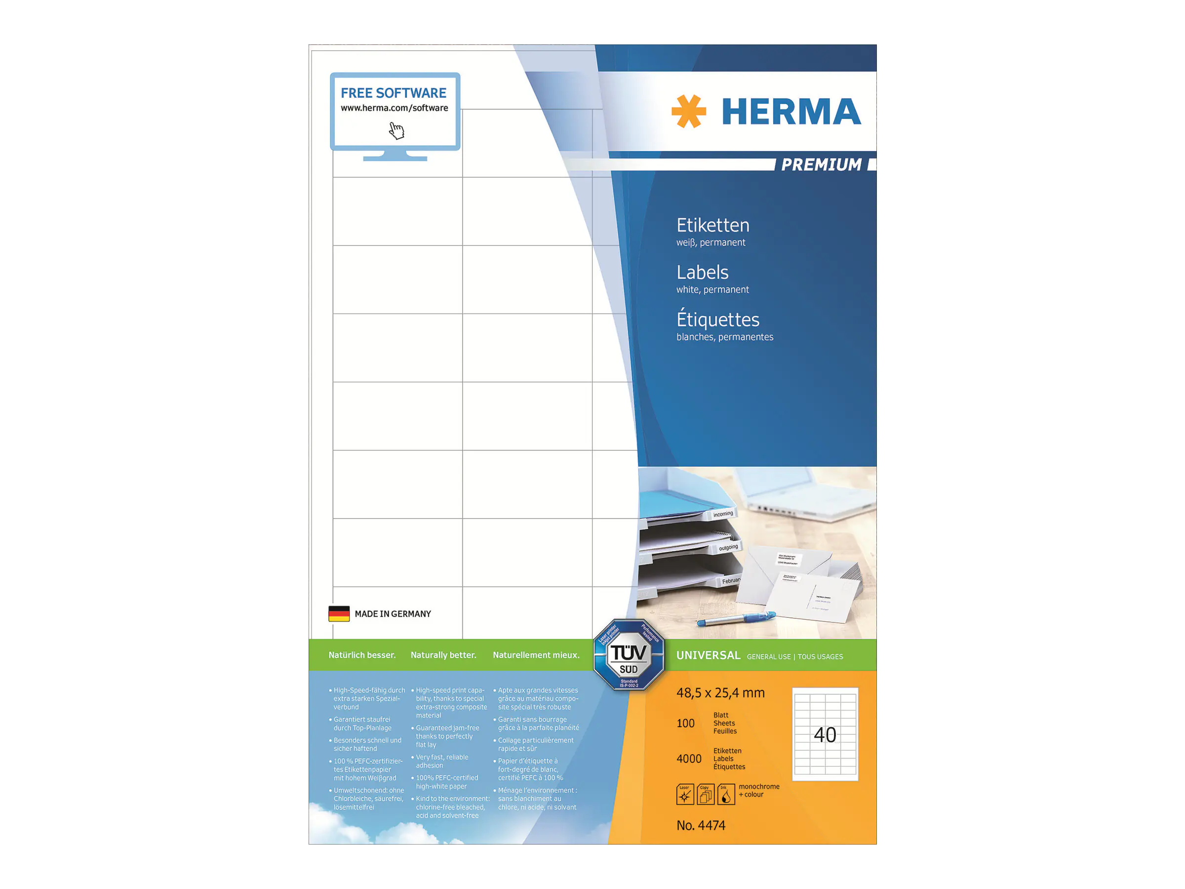HERMA H 4474