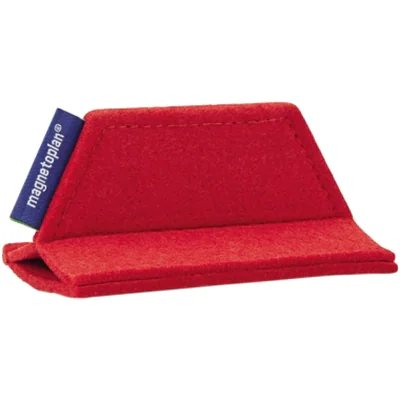magnetoplan® Tafelwischer magnetoWipe ecoAware Whiteboard, Glasboard 6 x 5,2 x 10,5 cm (B x H x L) rot